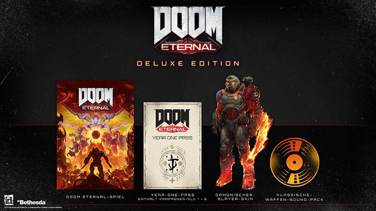 Doom eternal deluxe edition что входит