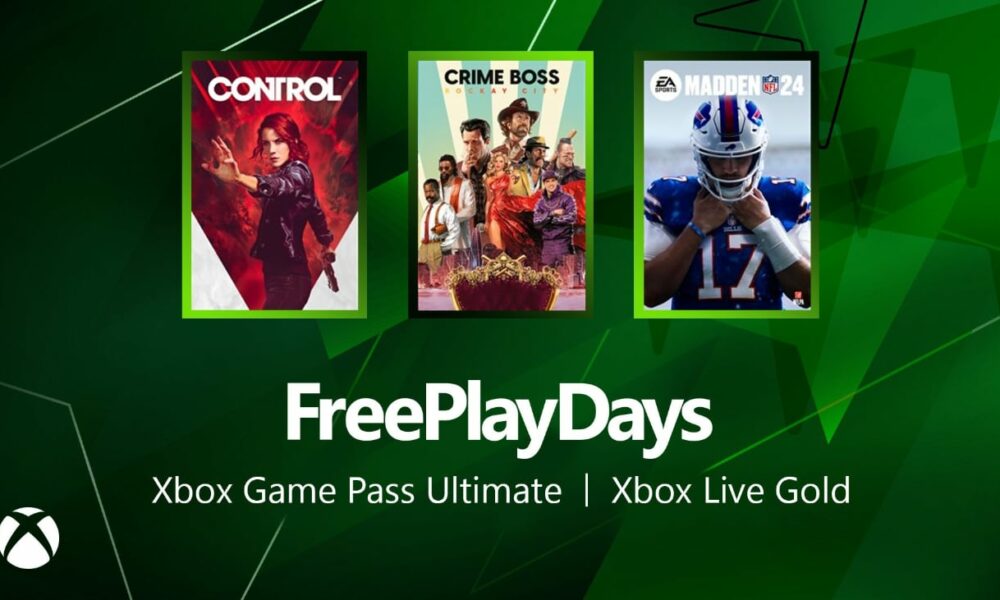 Free Play Days – Madden NFL 24, Control, and Crime Boss: Rockay City - Xbox  Wire