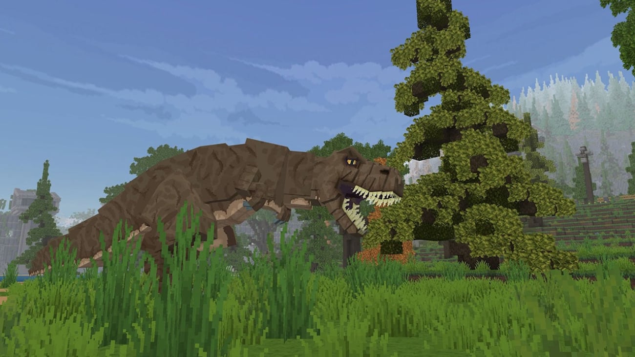 Jurassic World in Minecraft