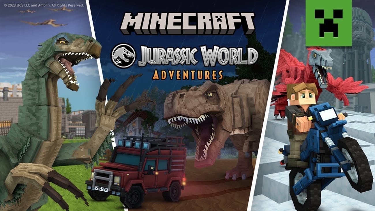 Jurassic World in Minecraft